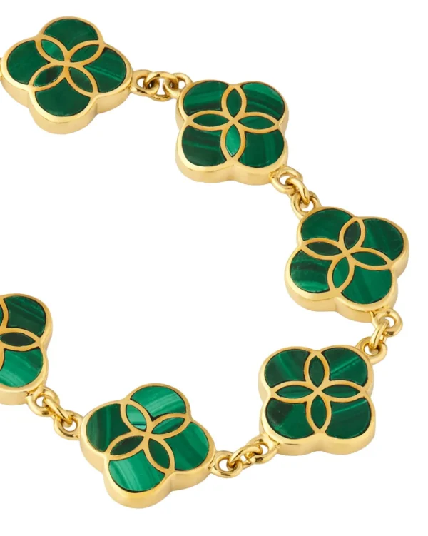 All Over Petal Sterling Bracelet