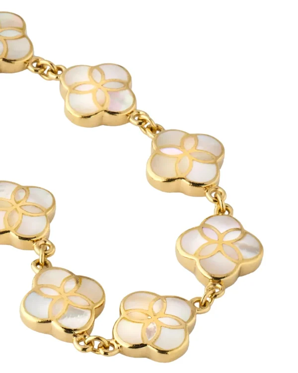 All Over Petal Sterling Bracelet
