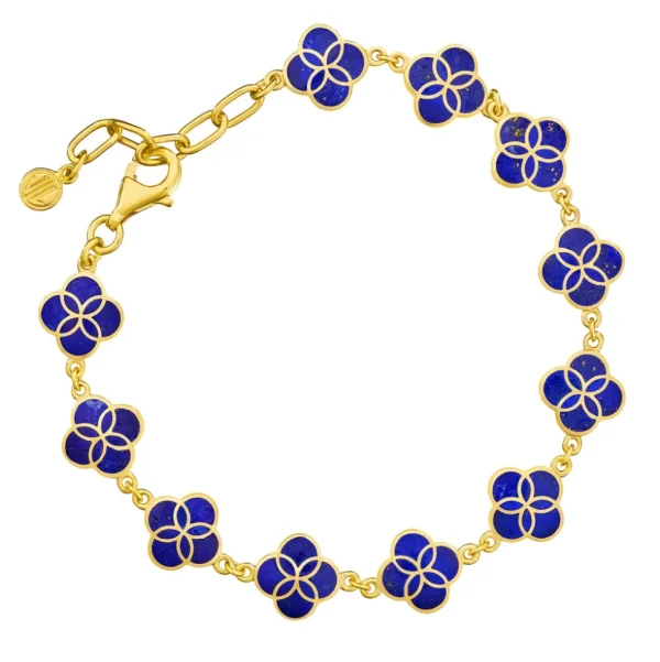All Over Petal Sterling Bracelet