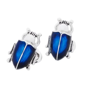 Beetle Sterling Cufflinks