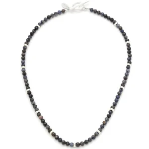Blue Sapphire Beaded Necklace