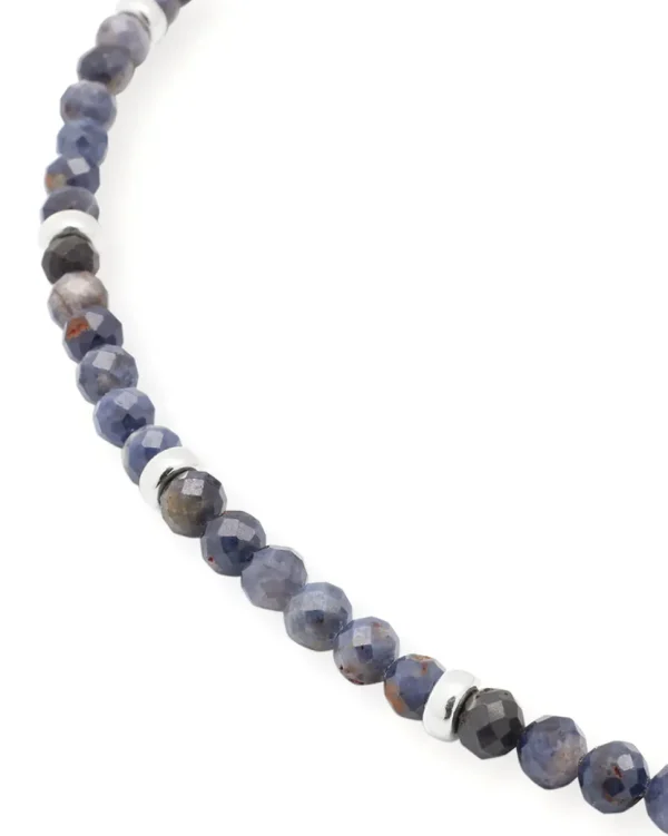 Blue Sapphire Beaded Necklace