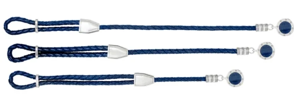 Braided Leather Blue Tiger's Eye Bracelet