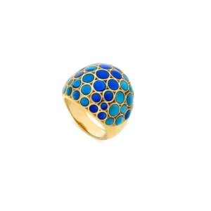 Bubble Mother of Pearl Ring