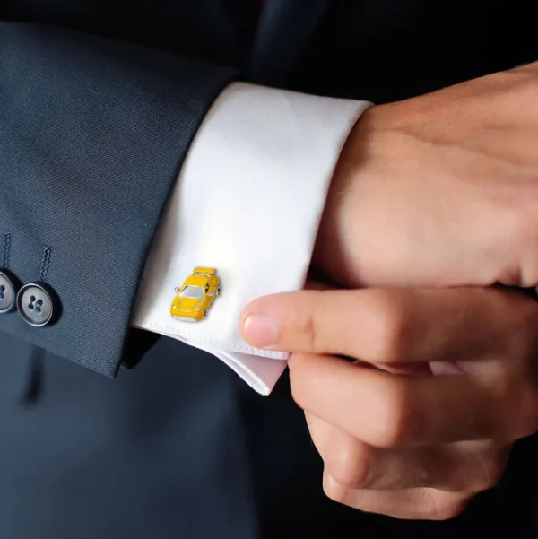 Car Sterling Sport Cufflinks