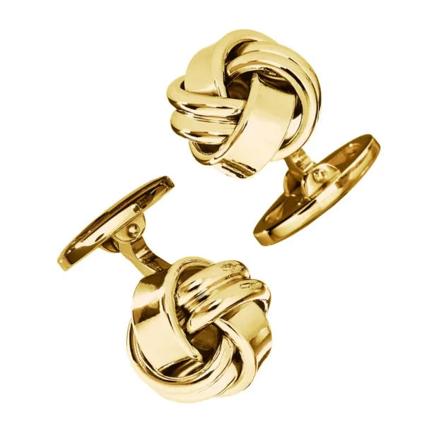 Classic Knot Sterling Cufflinks