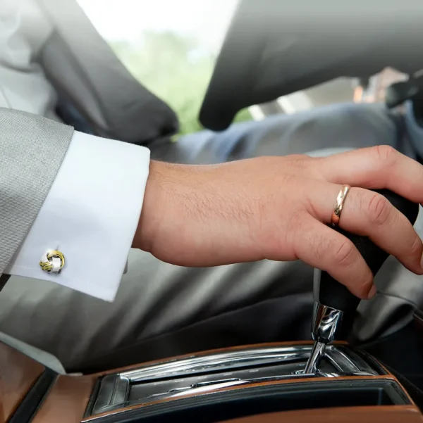 Classic Knot Sterling Cufflinks