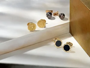 Coin 18K Gold Vermeil Cufflinks