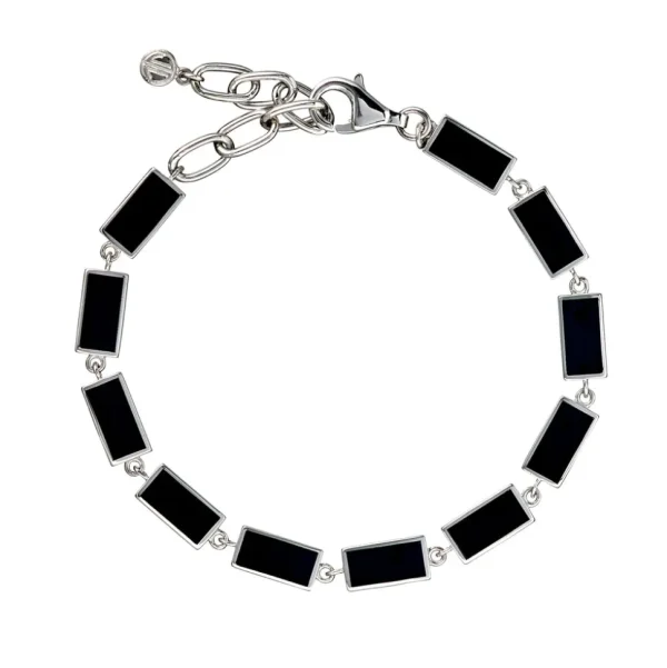 Dash Collection Gemstone Bracelet Sterling Silver