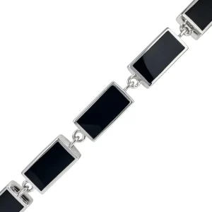 Dash Collection Gemstone Bracelet Sterling Silver