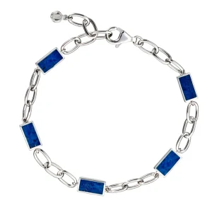 Dash Collection Gemstone Bracelet Sterling Silver
