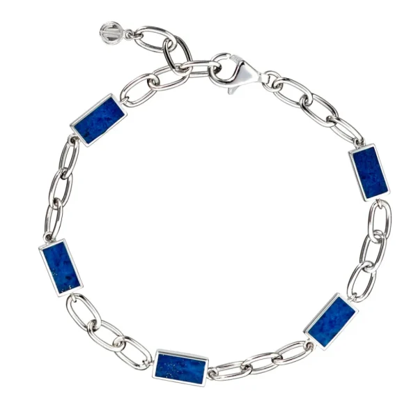 Dash Collection Gemstone Bracelet Sterling Silver