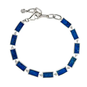 Dash Collection Gemstone Bracelet Sterling Silver