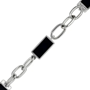 Dash Collection Gemstone Bracelet Sterling Silver