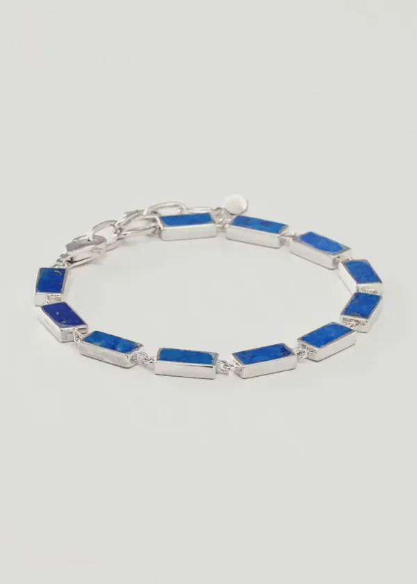 Dash Collection Gemstone Bracelet Sterling Silver