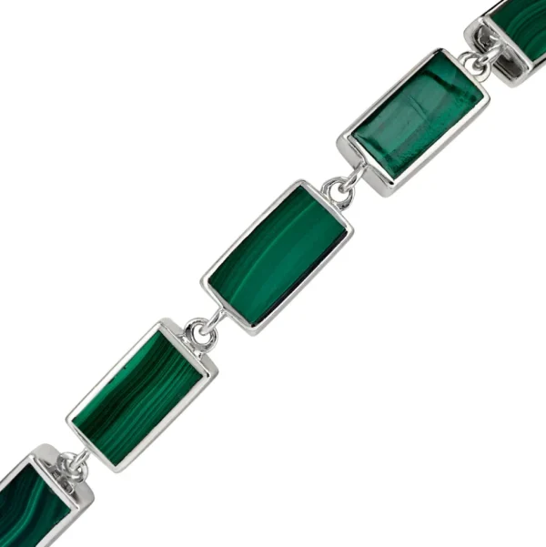 Dash Collection Gemstone Bracelet Sterling Silver