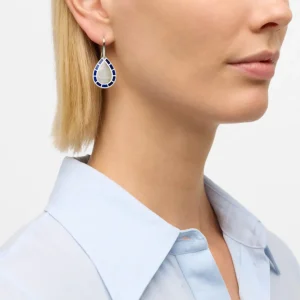 Dash Mother of Pearl Sterling Earrings
