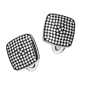 Dotted Square Sterling Cufflinks