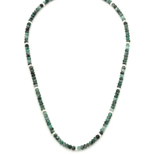 Emerald Beaded Necklace