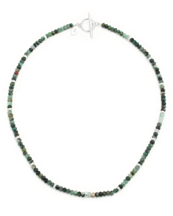 Emerald Beaded Necklace