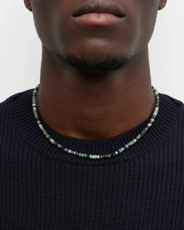 Emerald Beaded Necklace