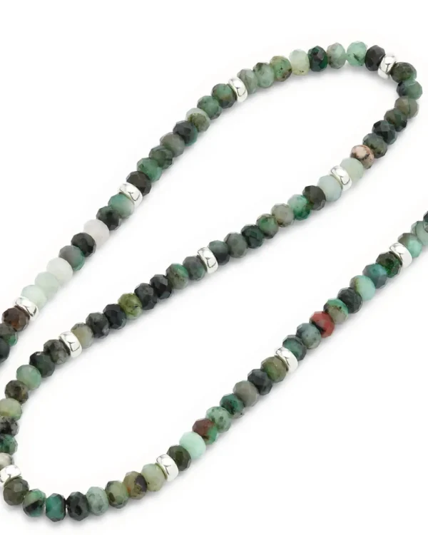 Emerald Beaded Necklace Evan's special