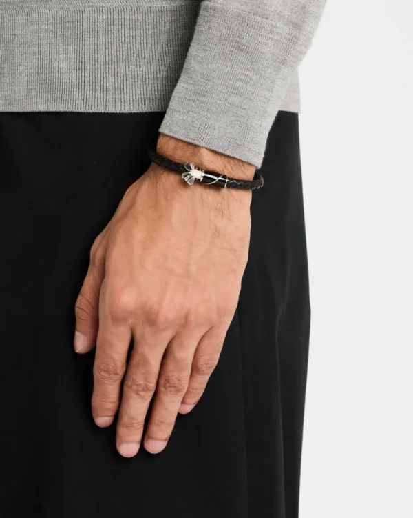 Enamel Golf Bag Sterling Spring Bracelet