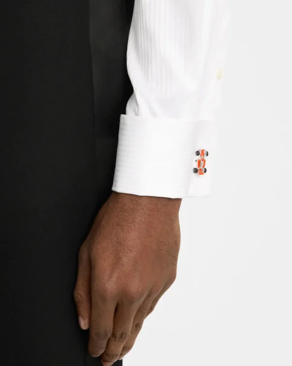Formula One Race Car Sterling Silver Cufflinks