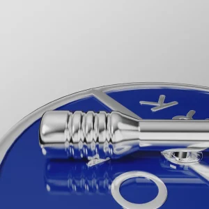 GOLF OR WORK? Spinner Sterling Silver Cufflinks