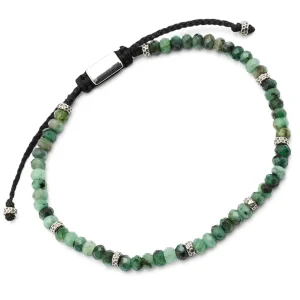 Green Emerald Pull Bracelet