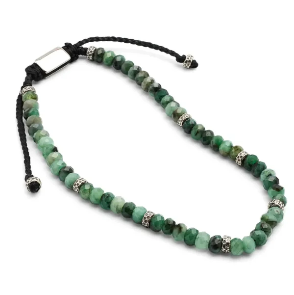 Green Emerald Pull Bracelet