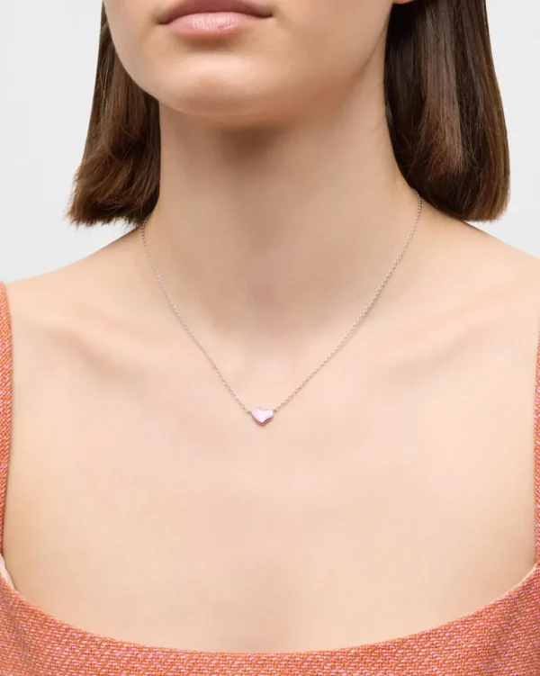 Heart Pendant Sterling Necklace