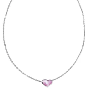 Heart Pendant Sterling Necklace