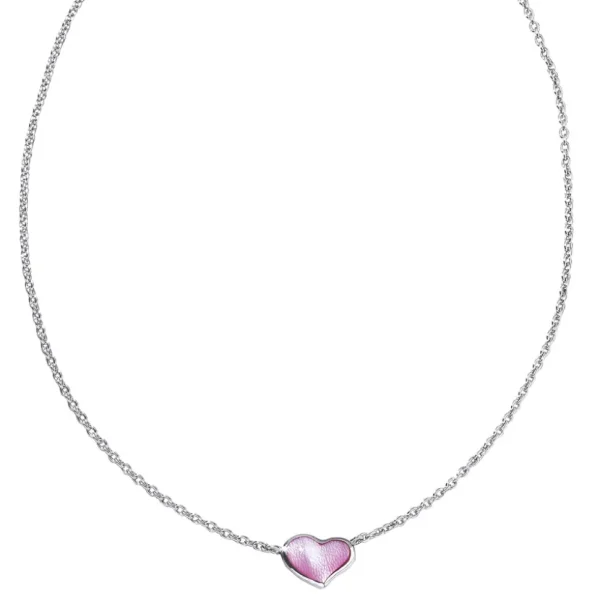 Heart Pendant Sterling Necklace