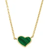 Heart Sterling Vermeil Necklace
