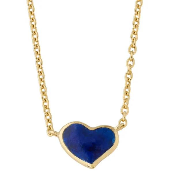 Heart Sterling Vermeil Necklace