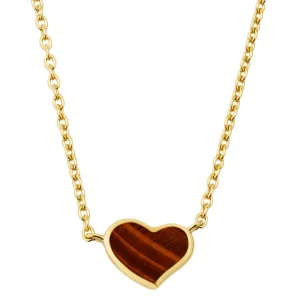 Heart Sterling Vermeil Necklace