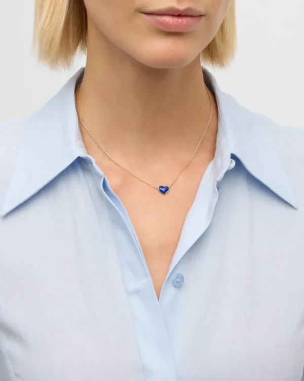 Heart Sterling Vermeil Necklace