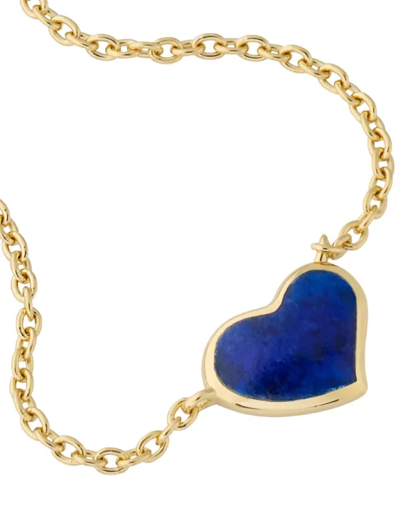 Heart Sterling Vermeil Necklace