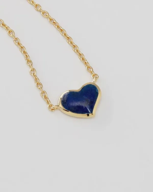 Heart Sterling Vermeil Necklace