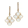 Koi Cascade Moving Mother of Pearl Earring Petite | Jan Leslie