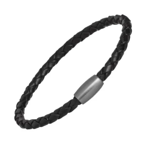 Mag-5 Woven Leather Bracelet