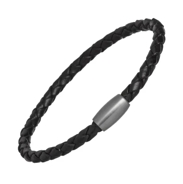 Mag-5 Woven Leather Bracelet
