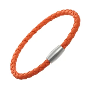 Mag-5 Woven Leather Bracelet