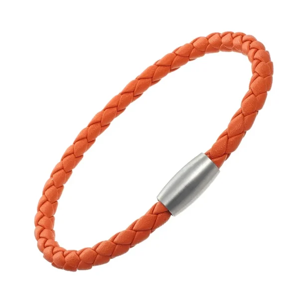 Mag-5 Woven Leather Bracelet