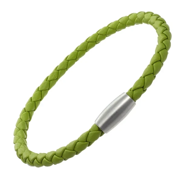 Mag-5 Woven Leather Bracelet