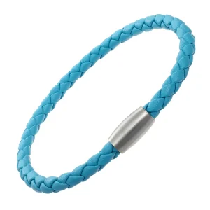 Mag-5 Woven Leather Bracelet