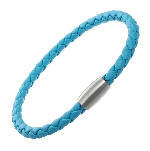 Mag-5 Woven Leather Bracelet