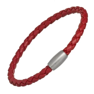 Mag-5 Woven Leather Bracelet
