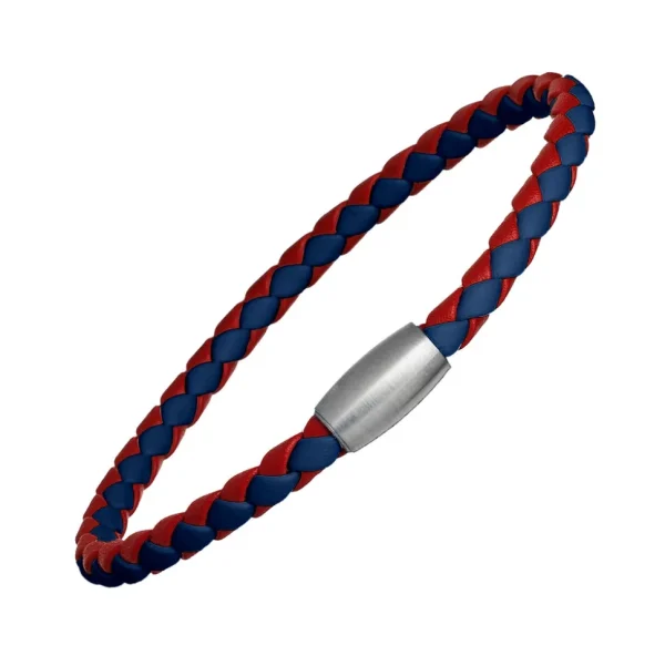 Mag-5 Woven Leather Bracelet